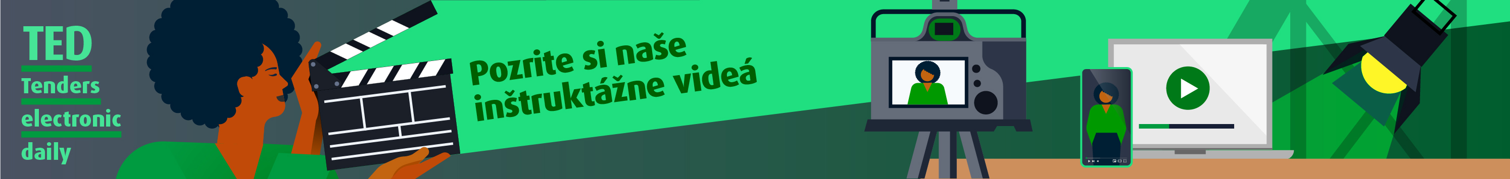 toto je hlavný banner na úvodnej stránke, banner s videonávodmi